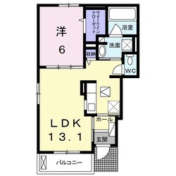 Ｌａ　Ｃａｓａ　ＭｉｙａｂｉＡの物件間取画像